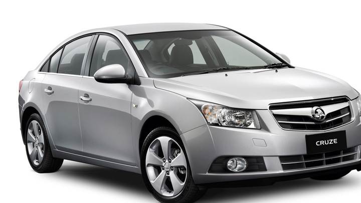 2009 Holden Cruze CDX Side Front Pose In Grey